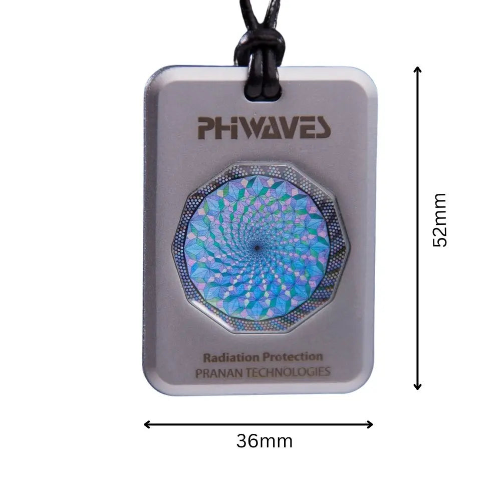 Phiwaves Pendant diamond - EMF Protection Device - EMF Guardian