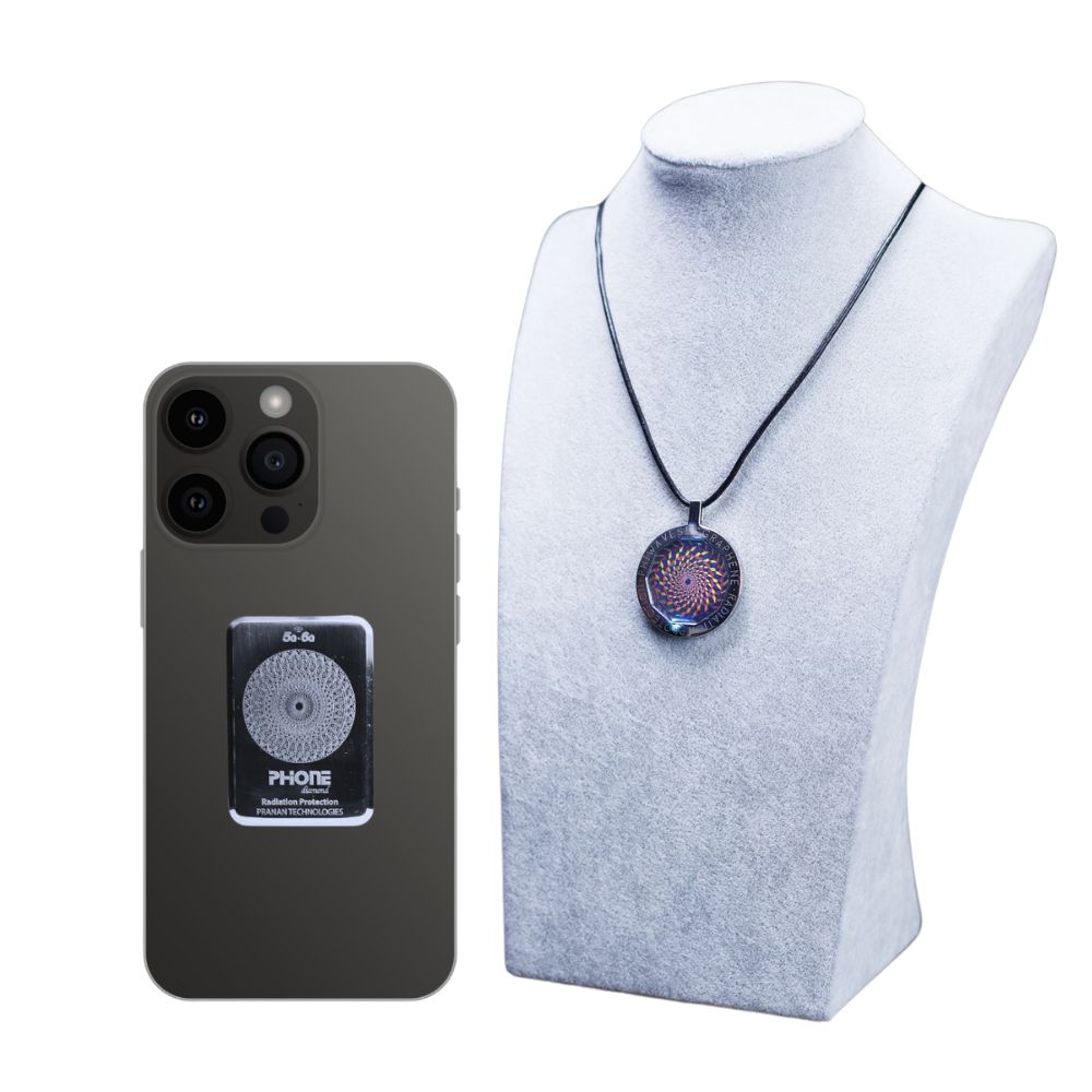 Luxury Jewel and Phione EMF Protection Set - EMF Guardian