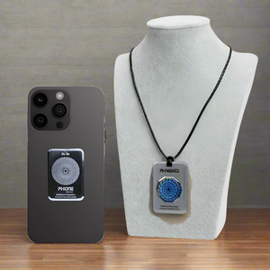 Phione diamond & Unisex Phiwaves Pendant EMF Protection Set - EMF Guardian